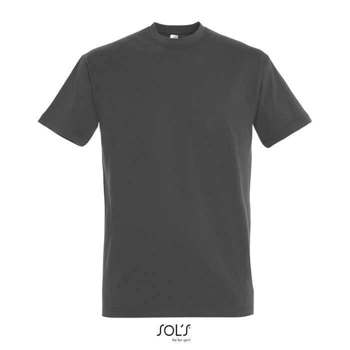 Tshirt homme publicitaire coton 190g - IMPERIAL Gris foncé